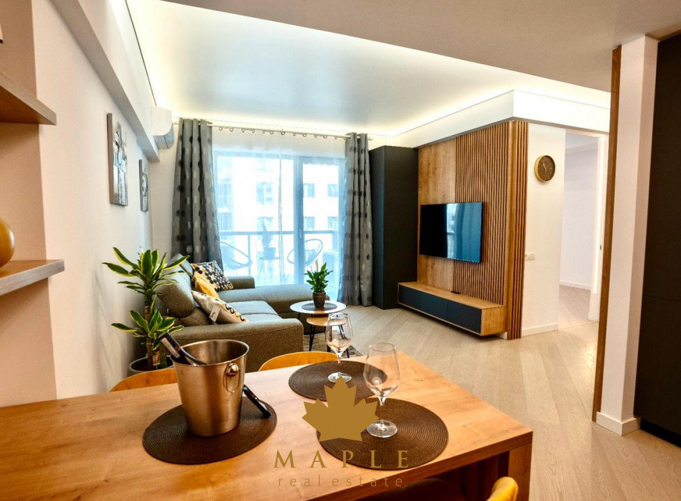 De inchiriat:Apartament 3 camere | Cortina North Pipera | Premium | Parcari
