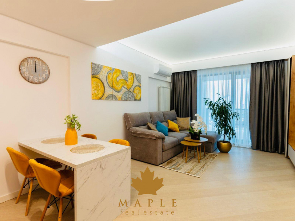 De inchiriat:Apartament 3 camere | Cortina North Pipera | Premium | Parcari