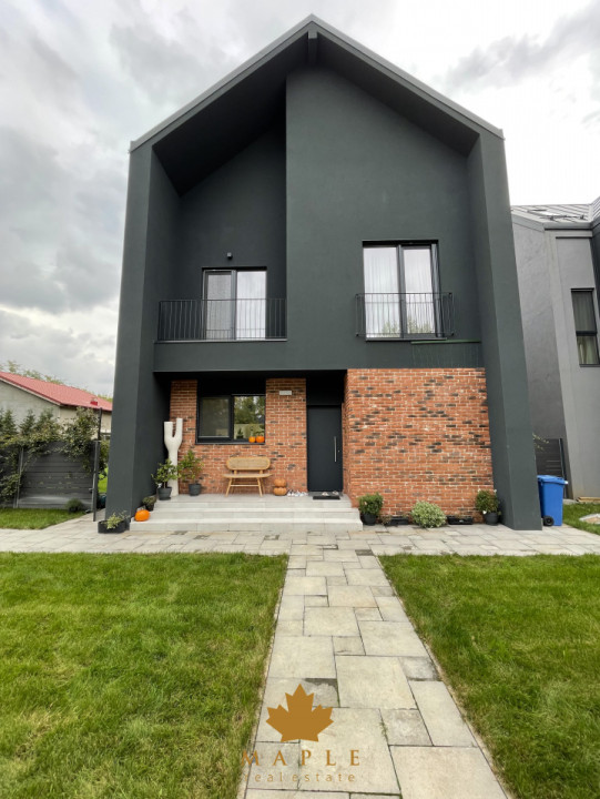 DE VANZARE: Vila cu 5 camere, individuala, design scandivat