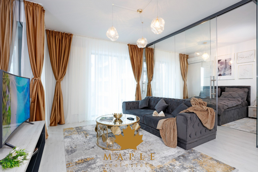 De inchiriat: apartament 2 camere Cloud 9 Pipera | Floreasca | Parcare