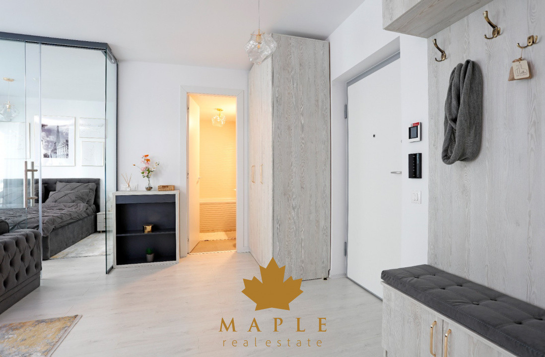 De inchiriat: apartament 2 camere Cloud 9 Pipera | Floreasca | Parcare