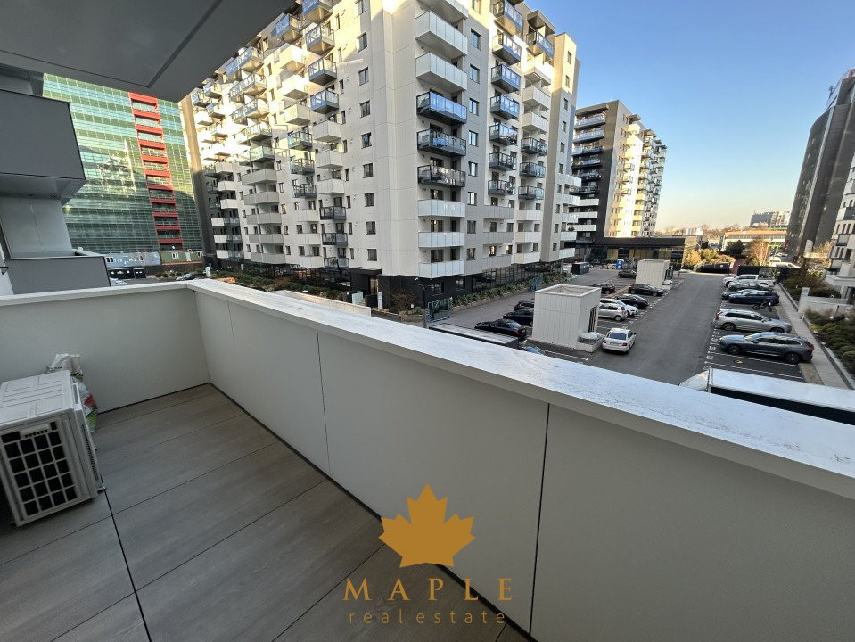 De inchiriat: 2 camere | Cortina North Pipera | Parcare | Open View