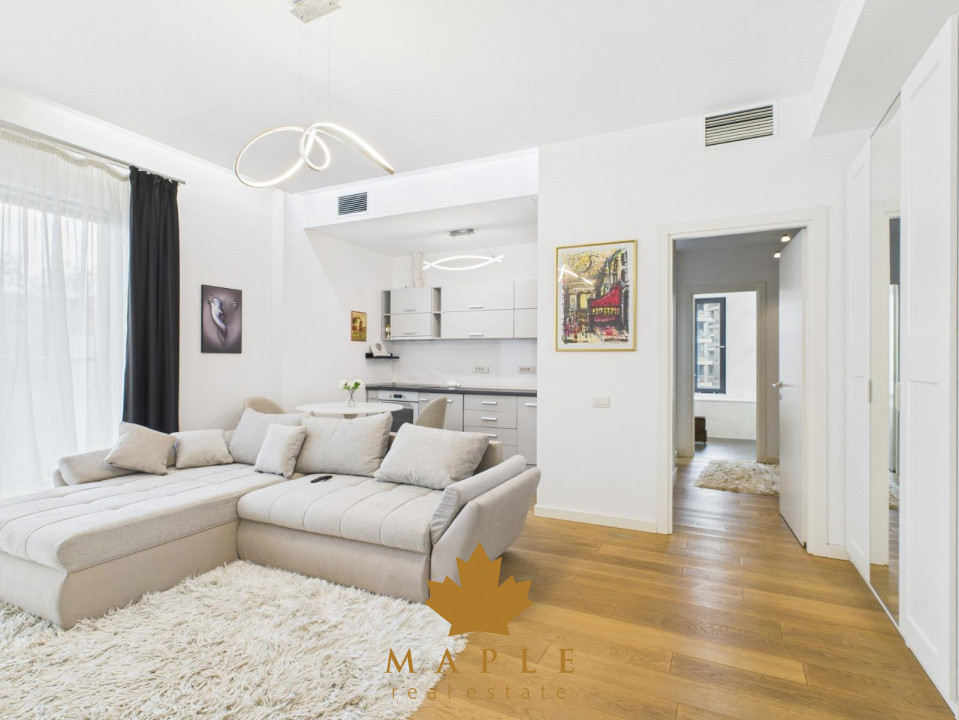 De inchiriat: Apartament 2 camere One Herastrau | Parcare | Premium