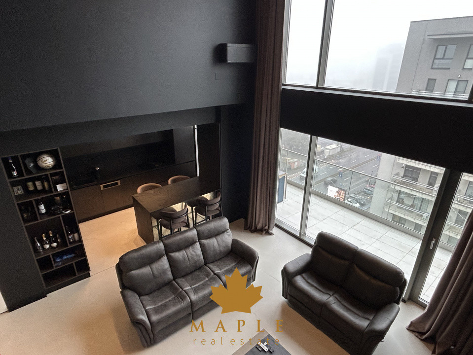 Penthouse exclusivist /Prima Vista – eleganță  pe două niveluri