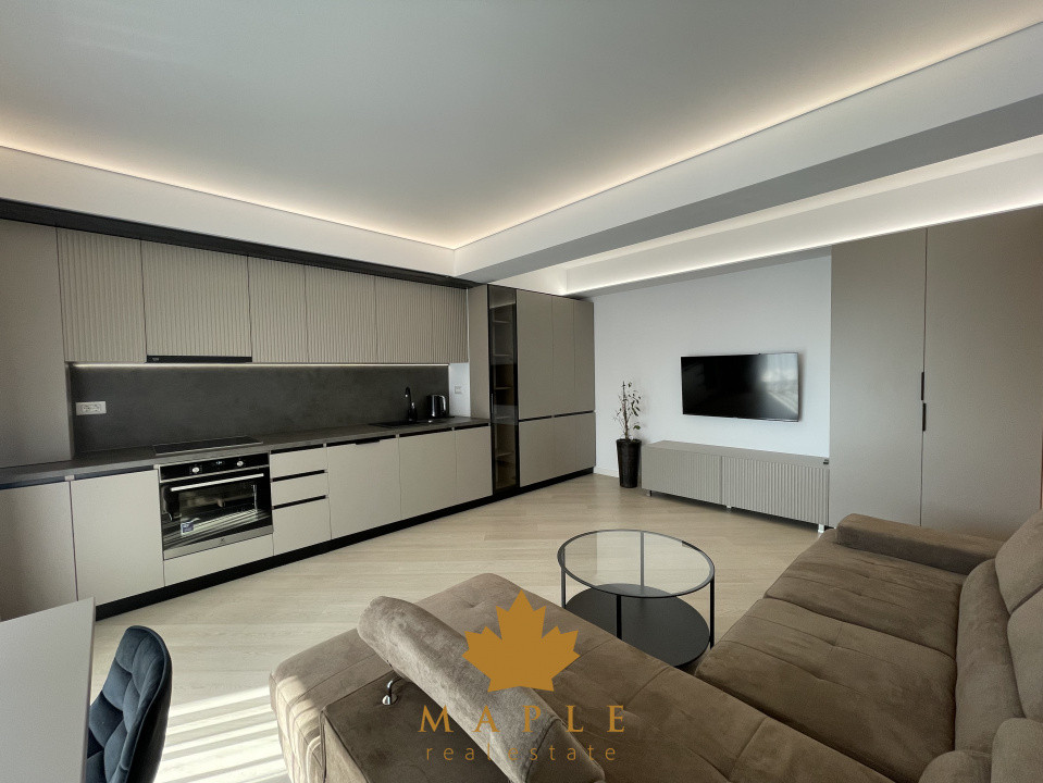 De inchiriat 2 camere | Cortina North Pipera | VIEW LIBER | Parcare inclusa