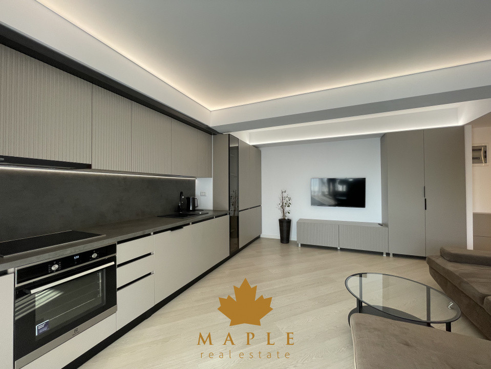 De inchiriat 2 camere | Cortina North Pipera | VIEW LIBER | Parcare inclusa