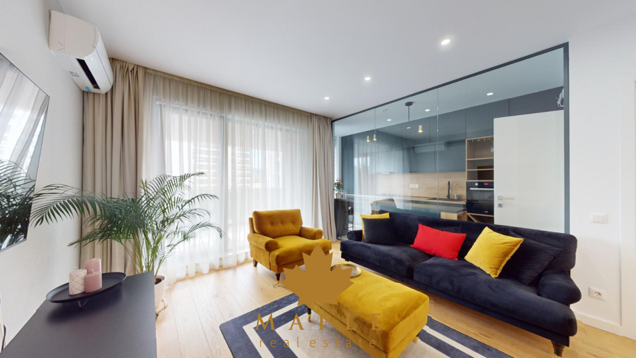 De inchiriat: apartament 2 camere | LUX | Pipera | Floreasca | NUSCO city