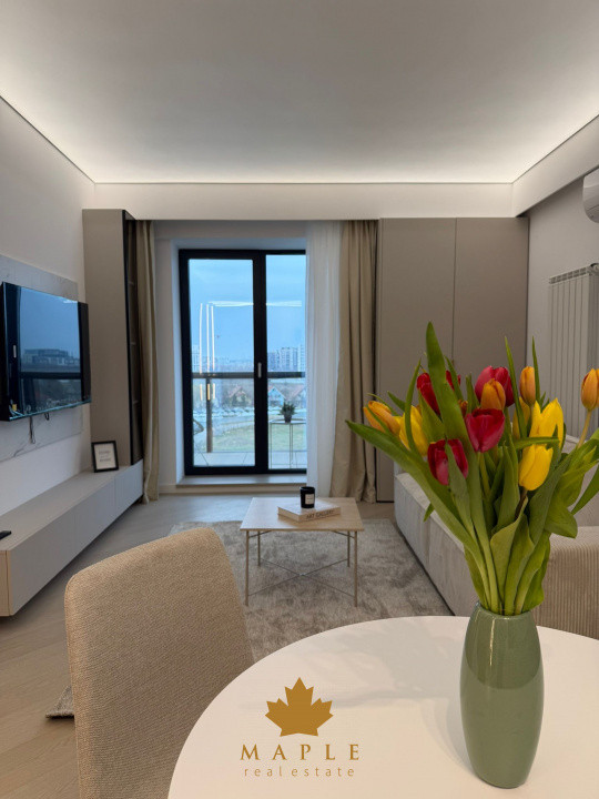 De inchiriat: Apartament 2 camere | Cortina Pipera | NOU | Parcare 