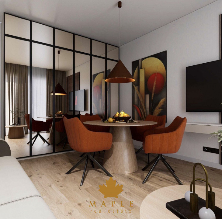 De inchiriat: apartament 2 camere NUSCO Pipera | Floreasca | Nou