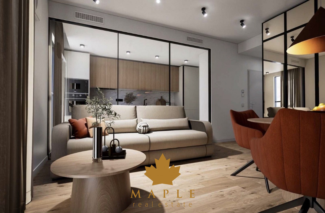 De inchiriat: apartament 2 camere NUSCO Pipera | Floreasca | Nou