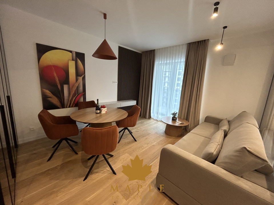De inchiriat: apartament 2 camere NUSCO Pipera | Floreasca | Nou