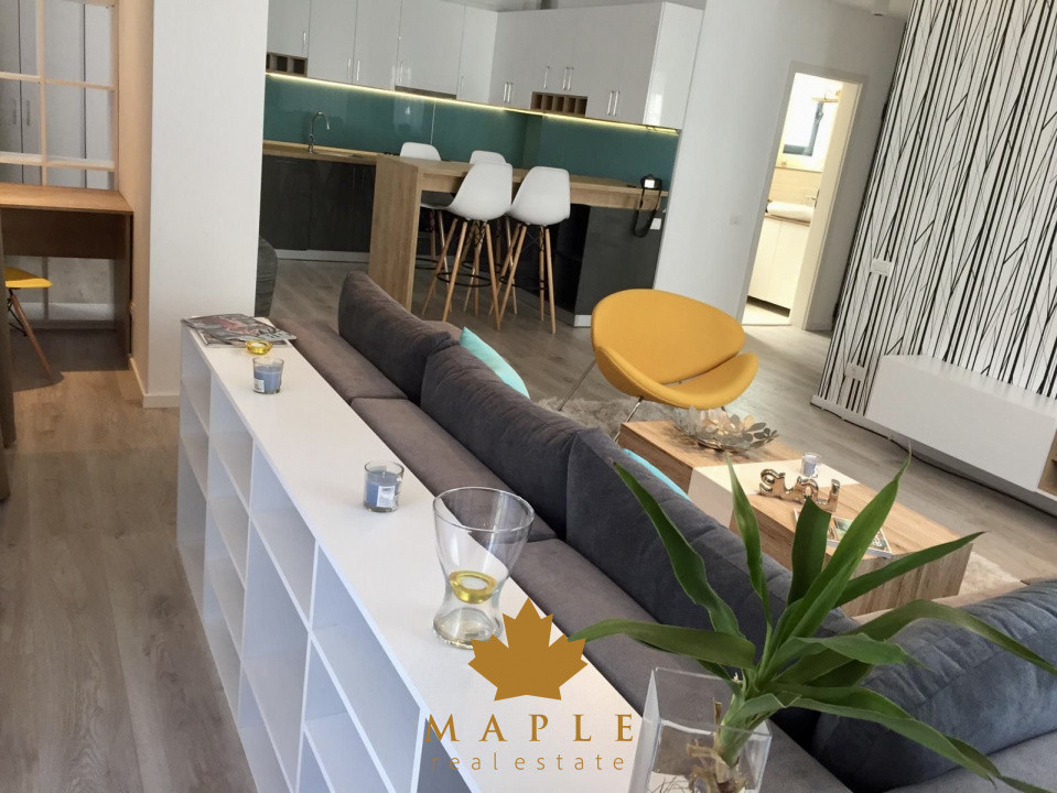 De inchiriat: Apartament 2 CAMERE Floreasca Bloc boutique premium