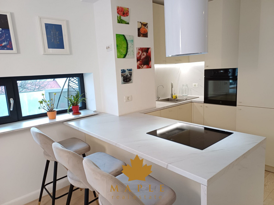 De inchiriat: Apartament 2 CAMERE Aviatiei Bloc boutique premium