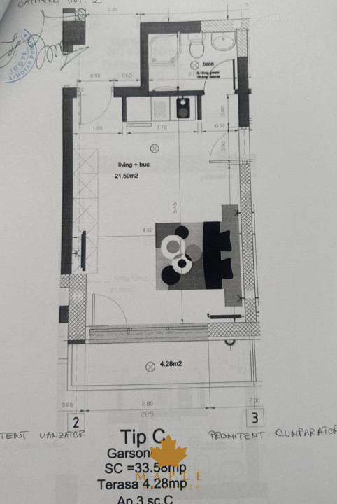 De vanzare: De Silva Residence Studio Mamaia Nord Oportunitate investitie