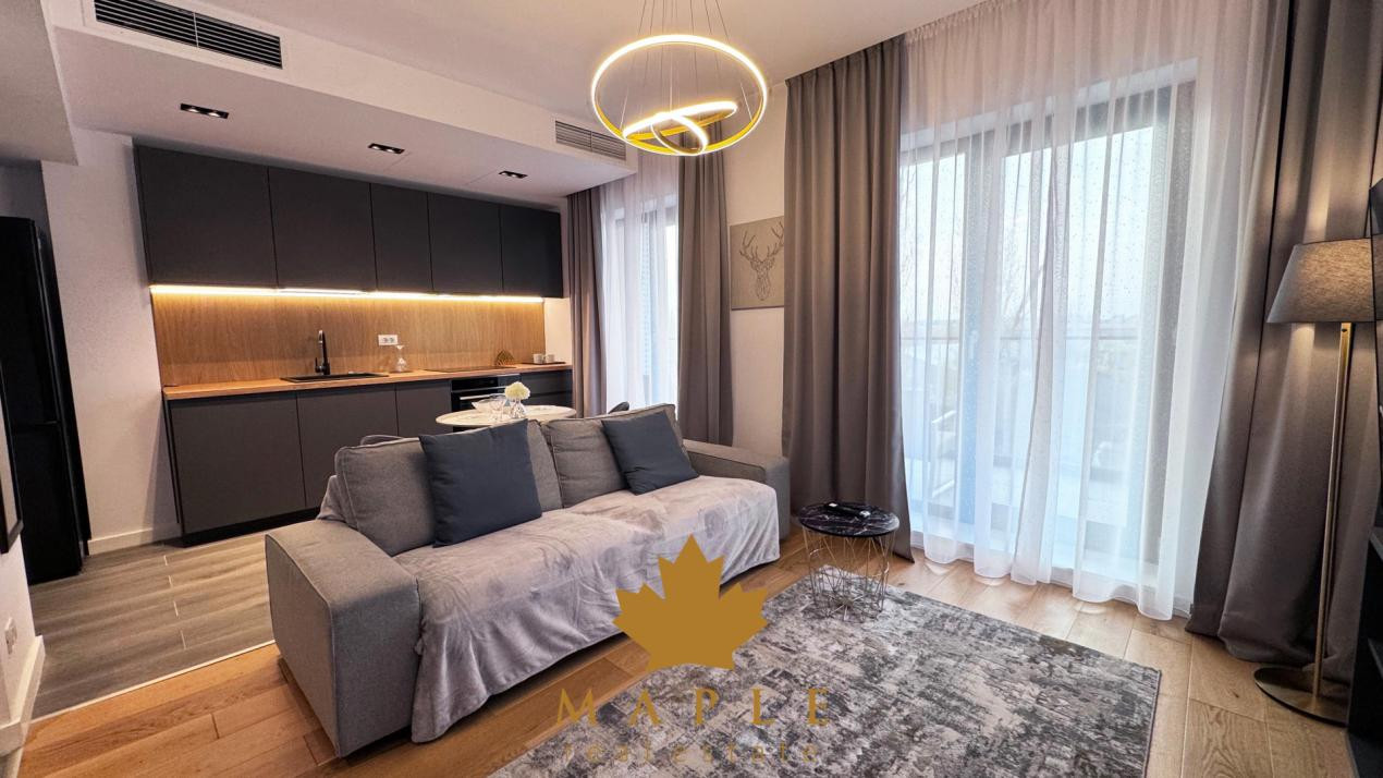 De inchiriat: apartament 2 camere The Level Baneasa Straulesti parcare