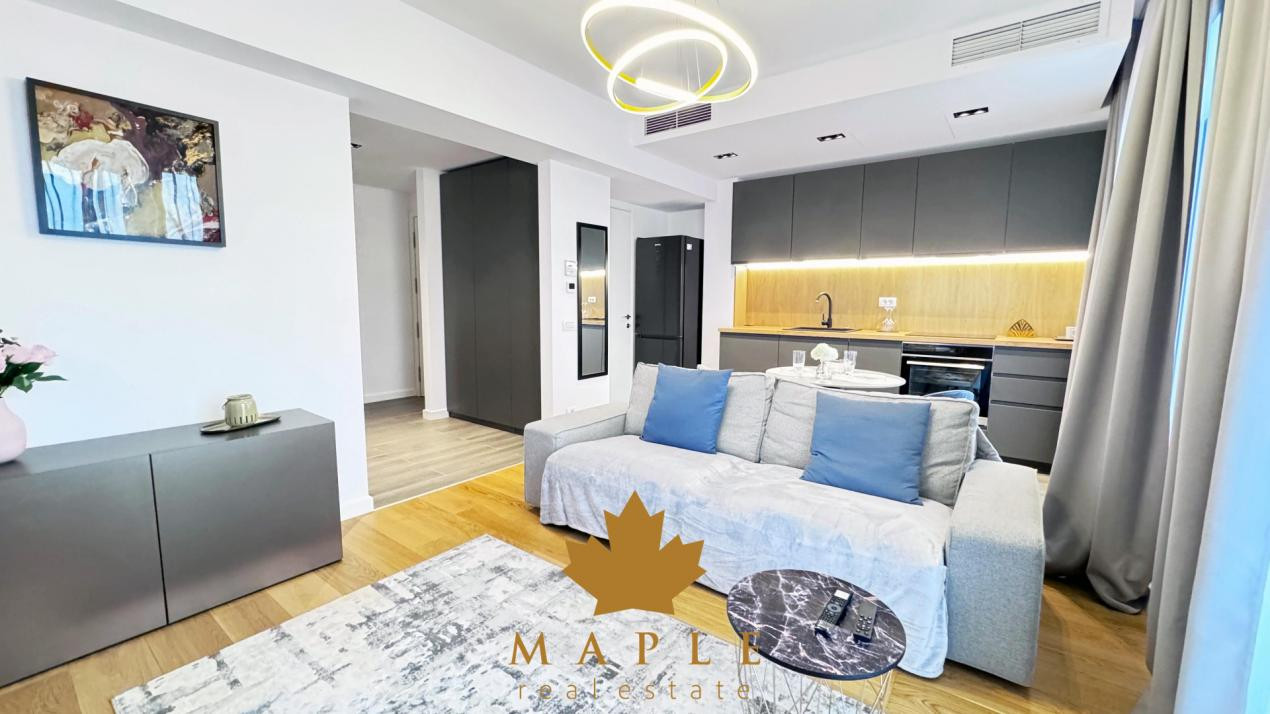 De inchiriat: apartament 2 camere The Level Baneasa Straulesti parcare