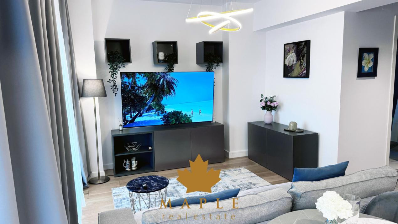 De inchiriat: apartament 2 camere The Level Baneasa Straulesti parcare