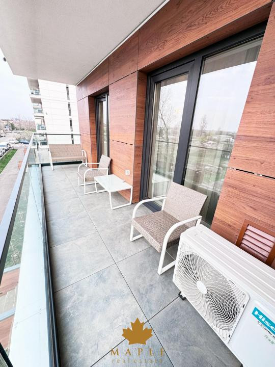 De inchiriat: apartament 2 camere The Level Baneasa Straulesti parcare