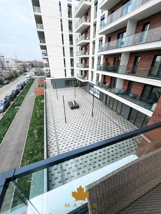 De inchiriat: apartament 2 camere The Level Baneasa Straulesti parcare