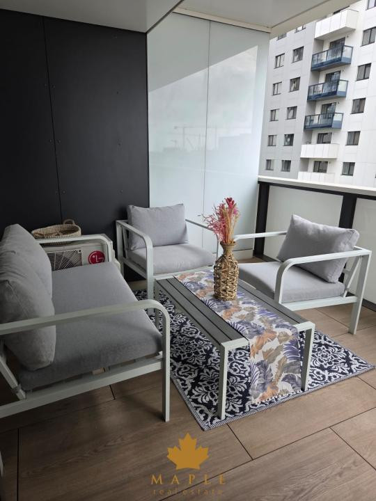 De inchiriat: 2 camere | Cortina North Pipera | Parcare | Piscina | Wellness