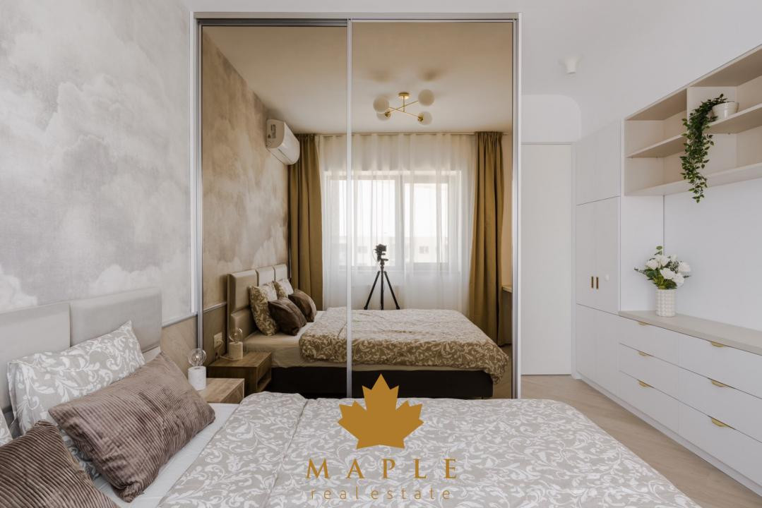 De inchiriat: 2 camere | Cortina North Pipera | Parcare | Piscina | Wellness