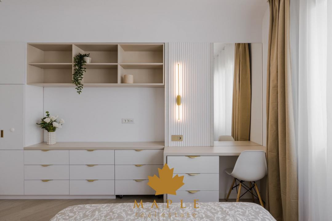 De inchiriat: 2 camere | Cortina North Pipera | Parcare | Piscina | Wellness