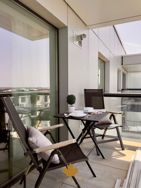 De inchiriat: 2 camere | Cortina North Pipera | Parcare | Piscina | Wellness
