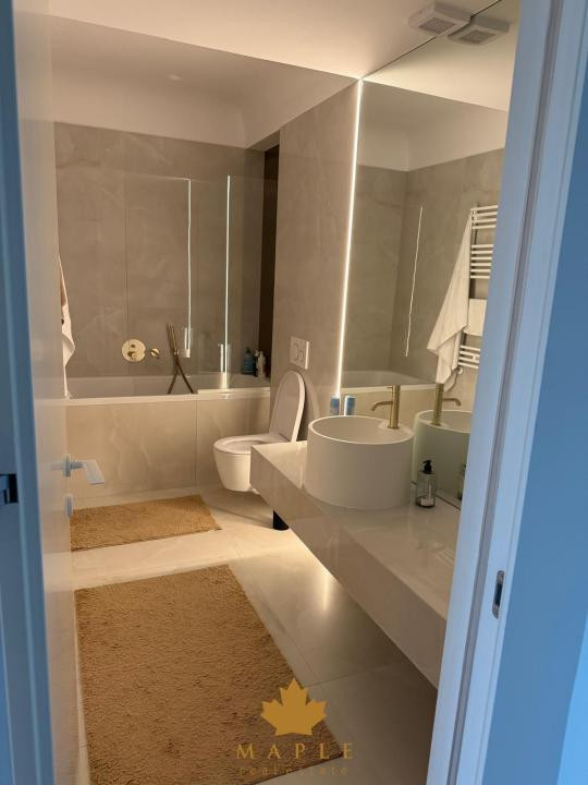 De inchiriat: 2 camere | Cortina North Pipera | Parcare | Piscina | Wellness