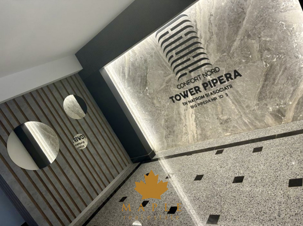 De inchiriat: 2 camere Pipera | Rond OMV | NOU Premium | Suprafata mare