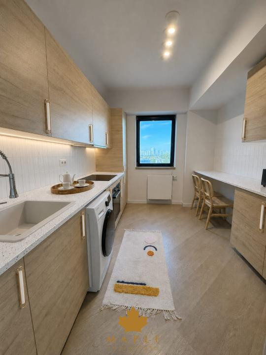 De inchiriat: Apartament 3 camere NOU | Parcare | Cortina North Pipera