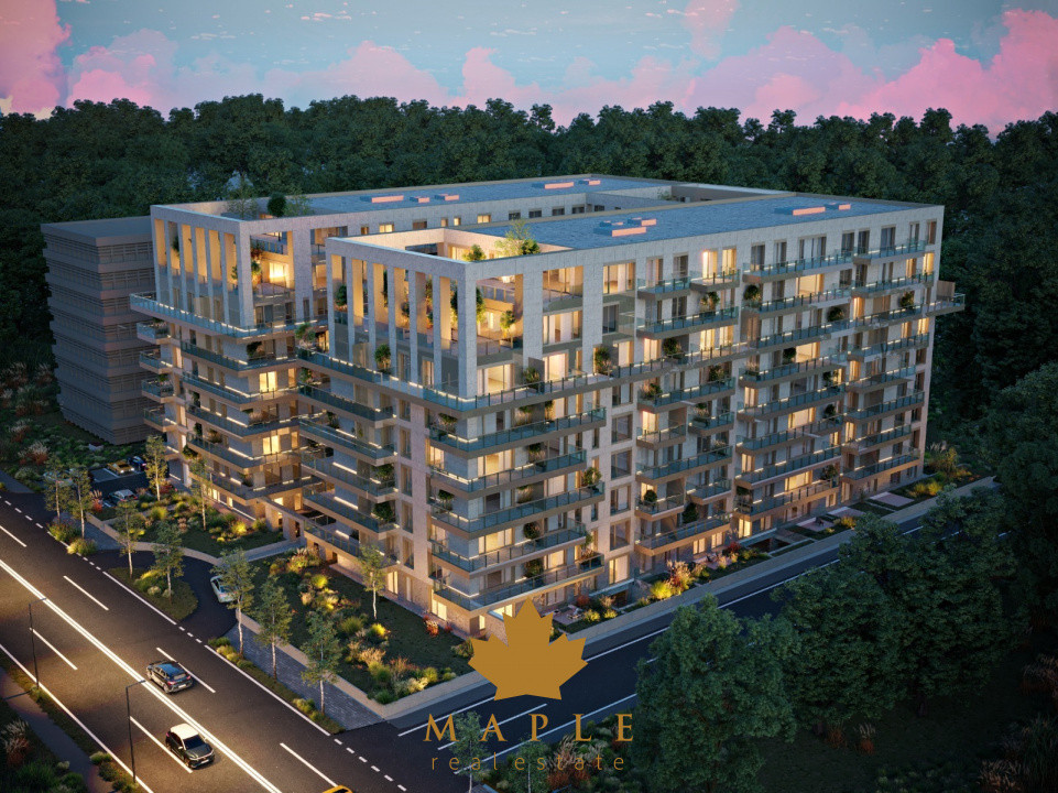 DE INCHIRIAT - Penthouse de 3 camere / Cortina 126 / Cambridge School 