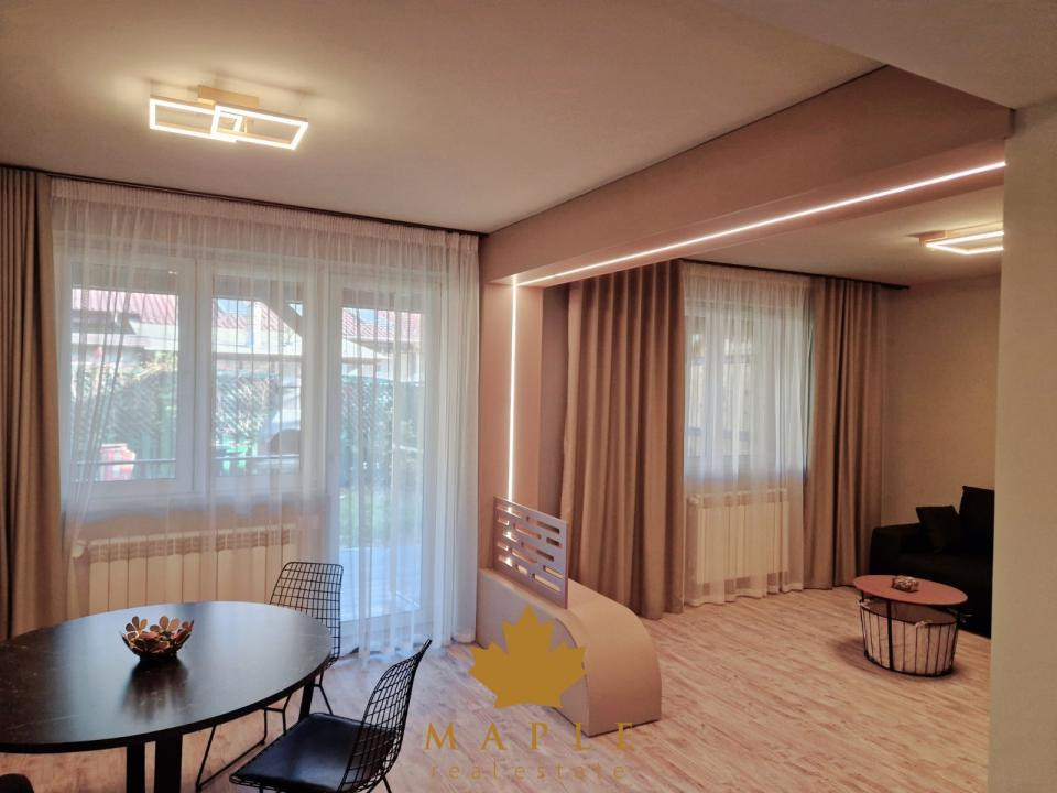 De inchiriat: vila 4 camere renovata | Complex Azur Pipera | Gradina 