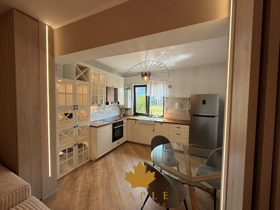 De inchiriat: apartament 3 Camere 4City Pipera | Vedere libera