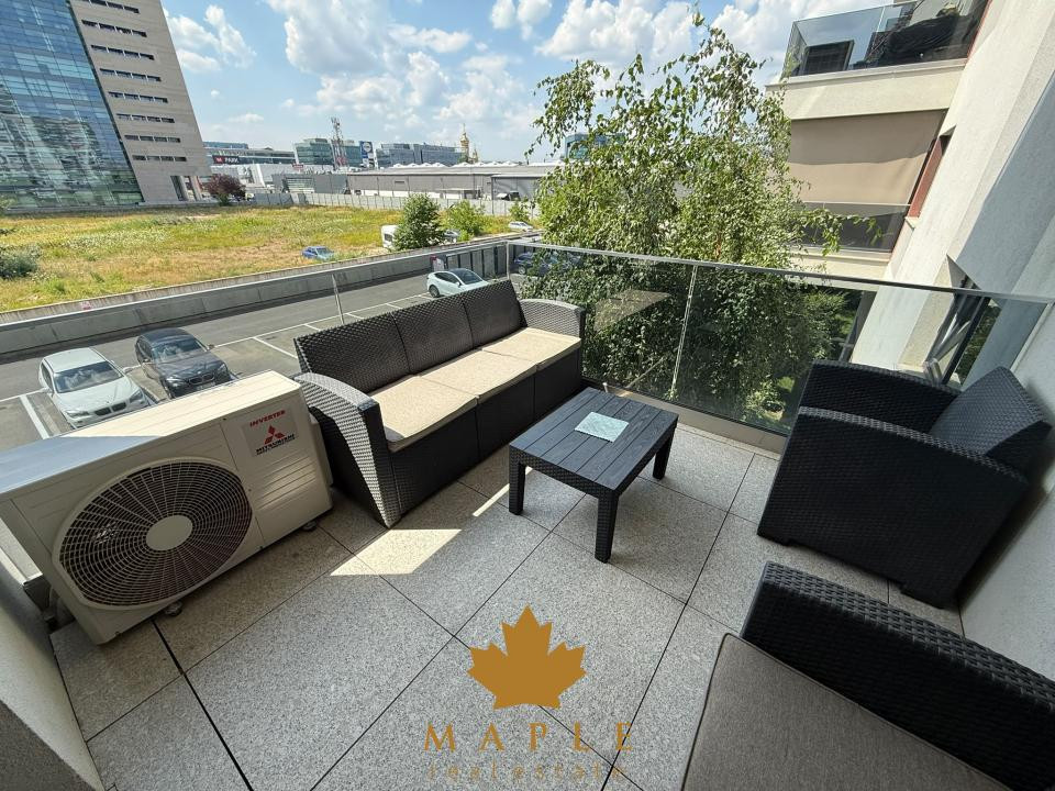 De inchiriat: apartament 3 Camere 4City Pipera | Vedere libera