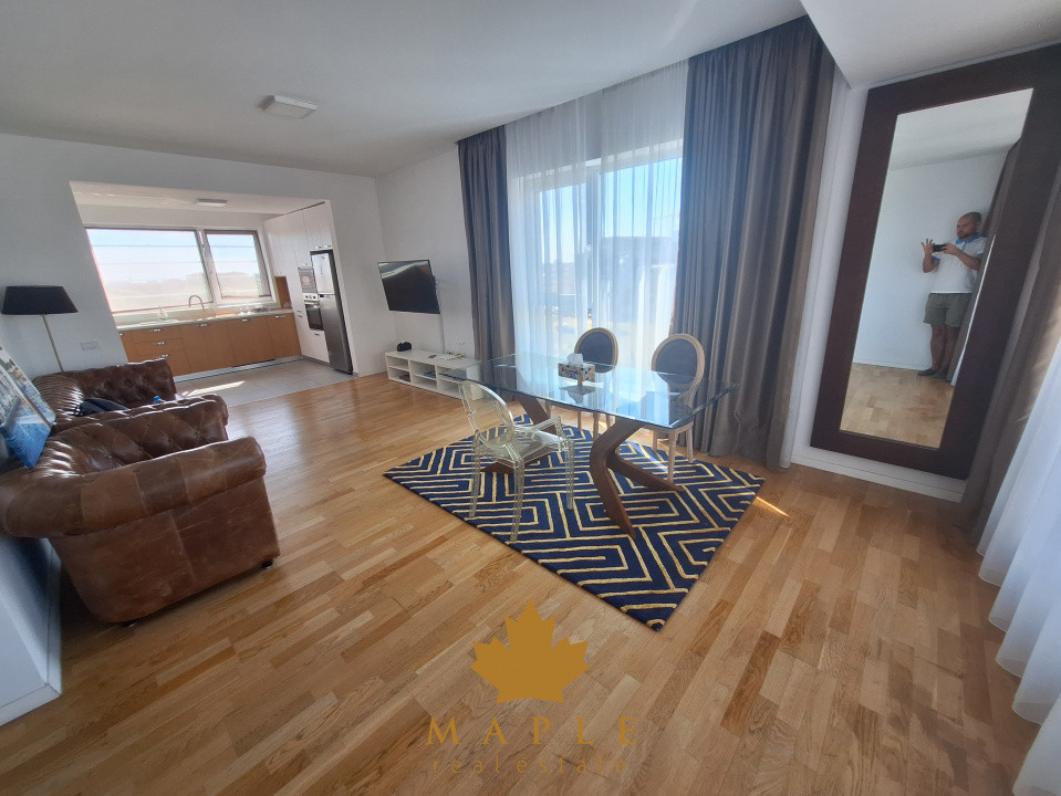 De inchiriat 3 camere Pipera | Rond OMV | Catted Residence | Open view