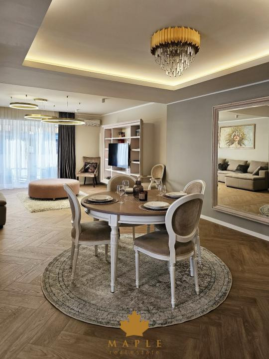 De inchiriat: 3 camere Herastrau Nordului| Bloc Boutique Parcare Paza