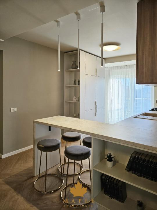 De inchiriat: 3 camere Herastrau Nordului| Bloc Boutique Parcare Paza
