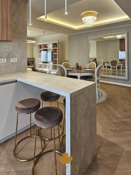 De inchiriat: 3 camere Herastrau Nordului| Bloc Boutique Parcare Paza