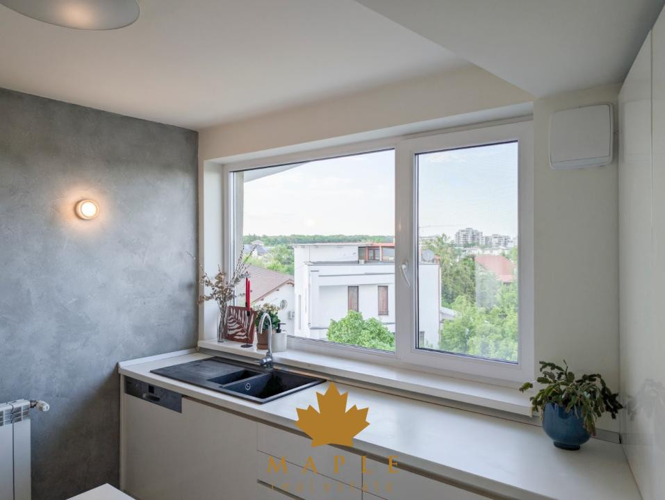 De inchiriat Penthouse 3 CAMERE Iancu Nicolae Pipera Questfield Gradina