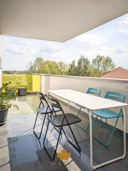 De inchiriat Penthouse 3 CAMERE Iancu Nicolae Pipera Questfield Gradina