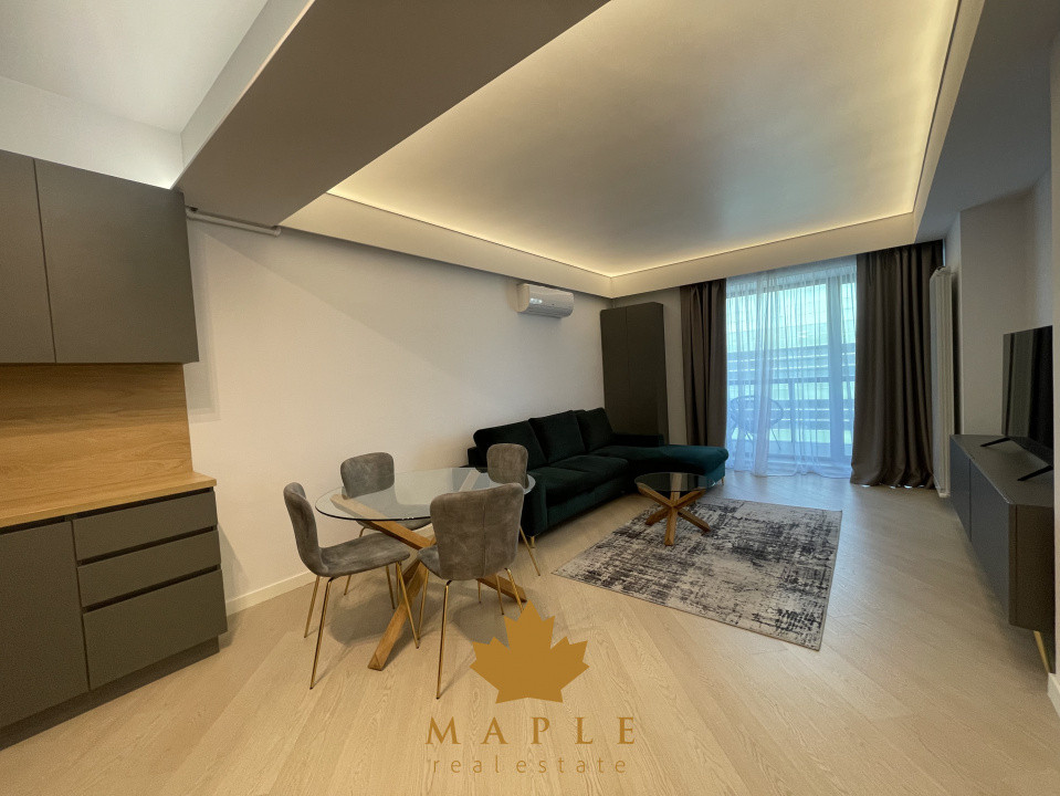 De inchiriat 2 camere | Cortina North Pipera | VIEW LIBER | Parcare inclusa