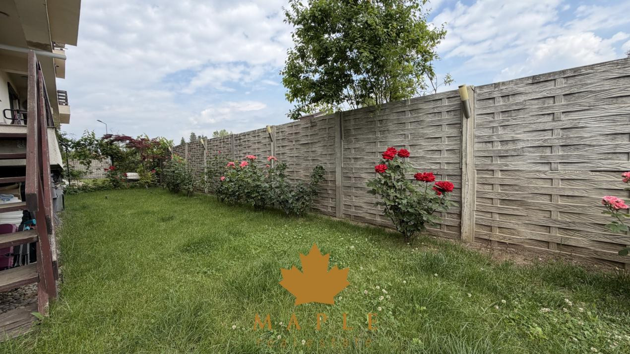 DE INCHIRIAT - Apartament 3 camere, gradina privata, parcare subterana