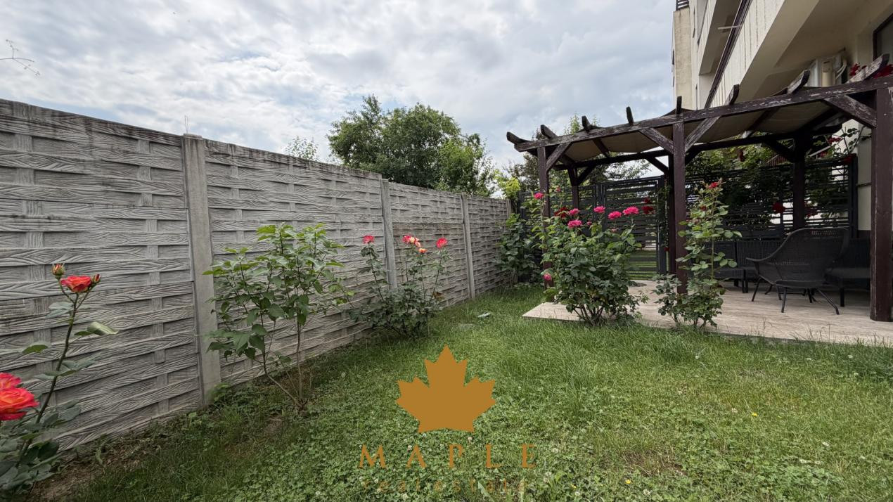 DE INCHIRIAT - Apartament 3 camere, gradina privata, parcare subterana
