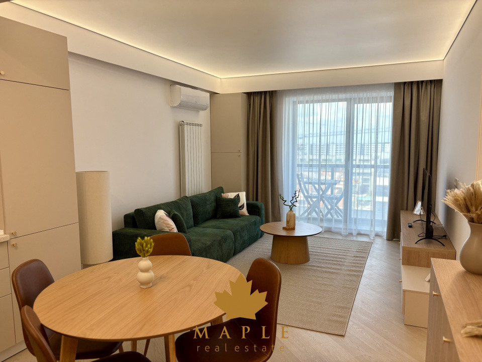 De inchiriat: Apartament 2 camere Cortina Pipera | NOU | Parcare 