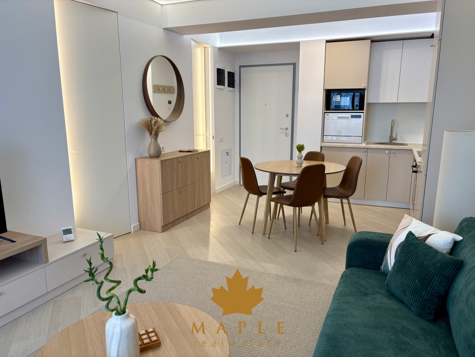 De inchiriat: Apartament 2 camere Cortina Pipera | NOU | Parcare 