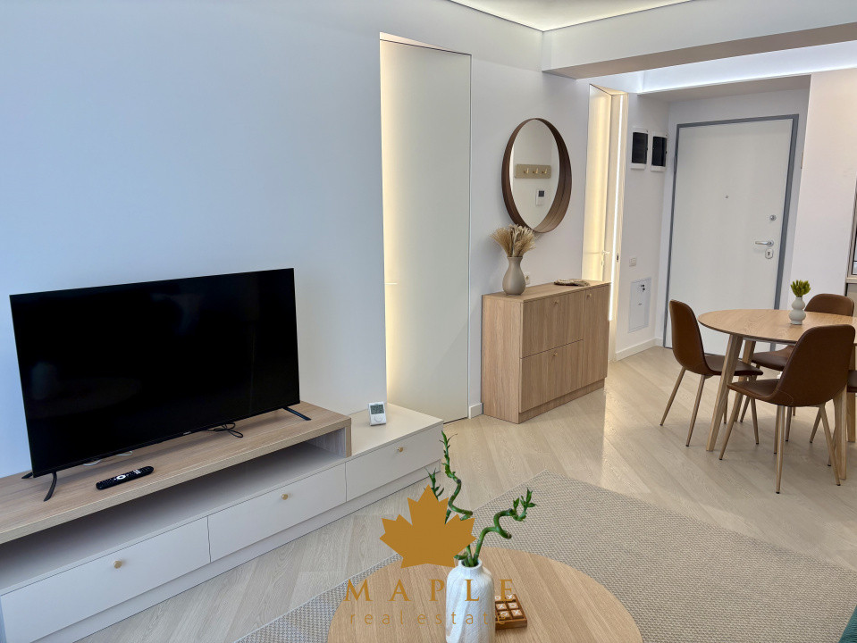 De inchiriat: Apartament 2 camere Cortina Pipera | NOU | Parcare 