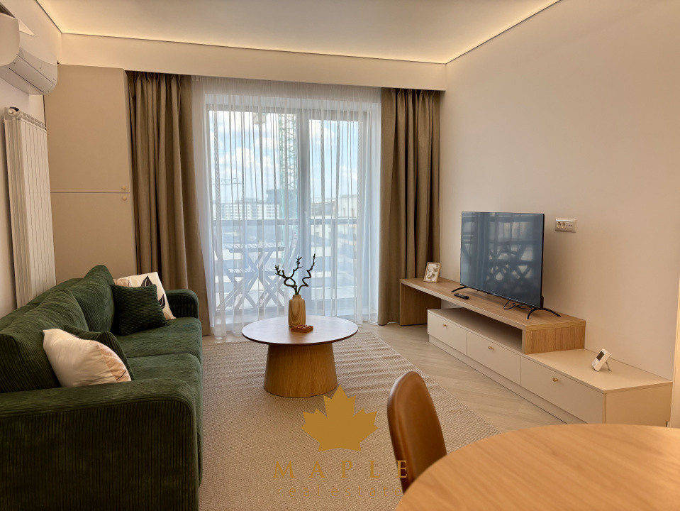 De inchiriat: Apartament 2 camere Cortina Pipera | NOU | Parcare 