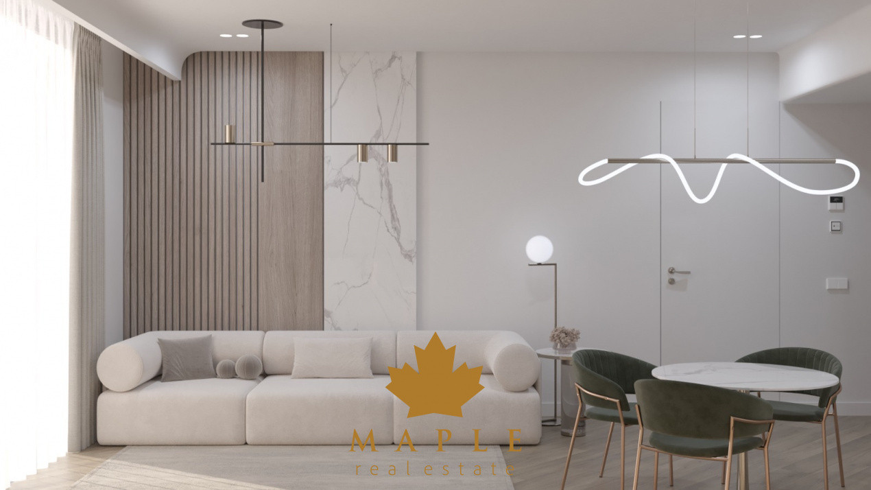 DE INCHIRIAT - Apartament de 2 camere / Cortina 126 / Cambridge School 