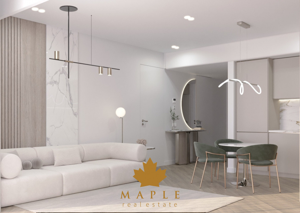 DE INCHIRIAT - Apartament de 2 camere / Cortina 126 / Cambridge School 