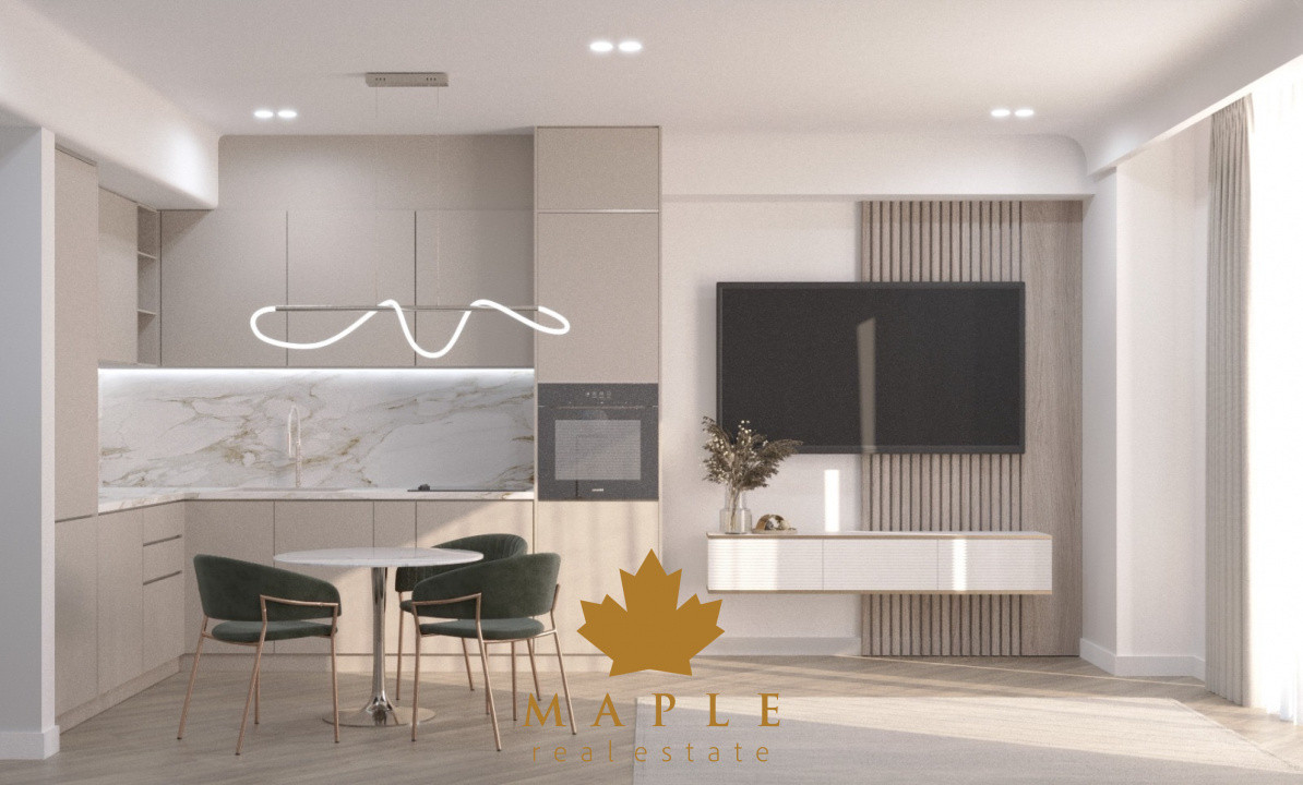 DE INCHIRIAT - Apartament de 2 camere / Cortina 126 / Cambridge School 
